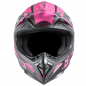 Preview: Kinder Crosshelm XTRM 81 rosa